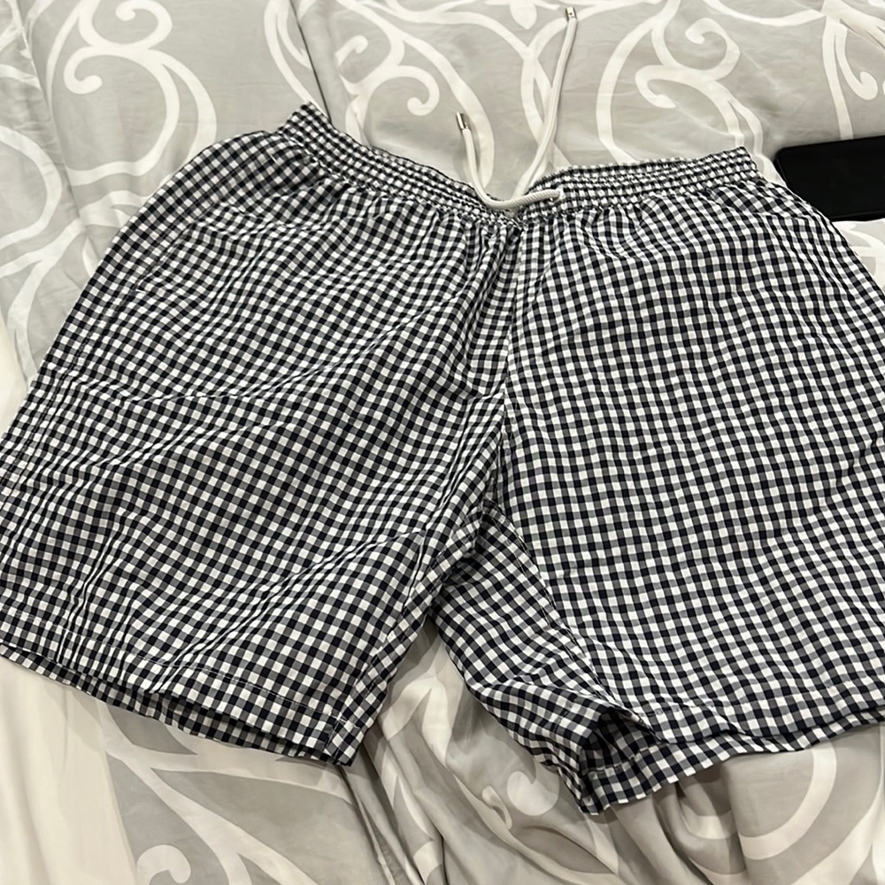 Mens Faconnable swim trunks shorts size medium